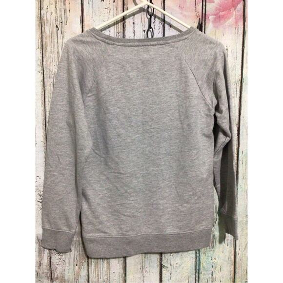 NEW ~ CENTS OF STYLE “ Inhale Tacos Exhale Negativity” Size XS Gray Sweatshirt - Picture 4 of 11